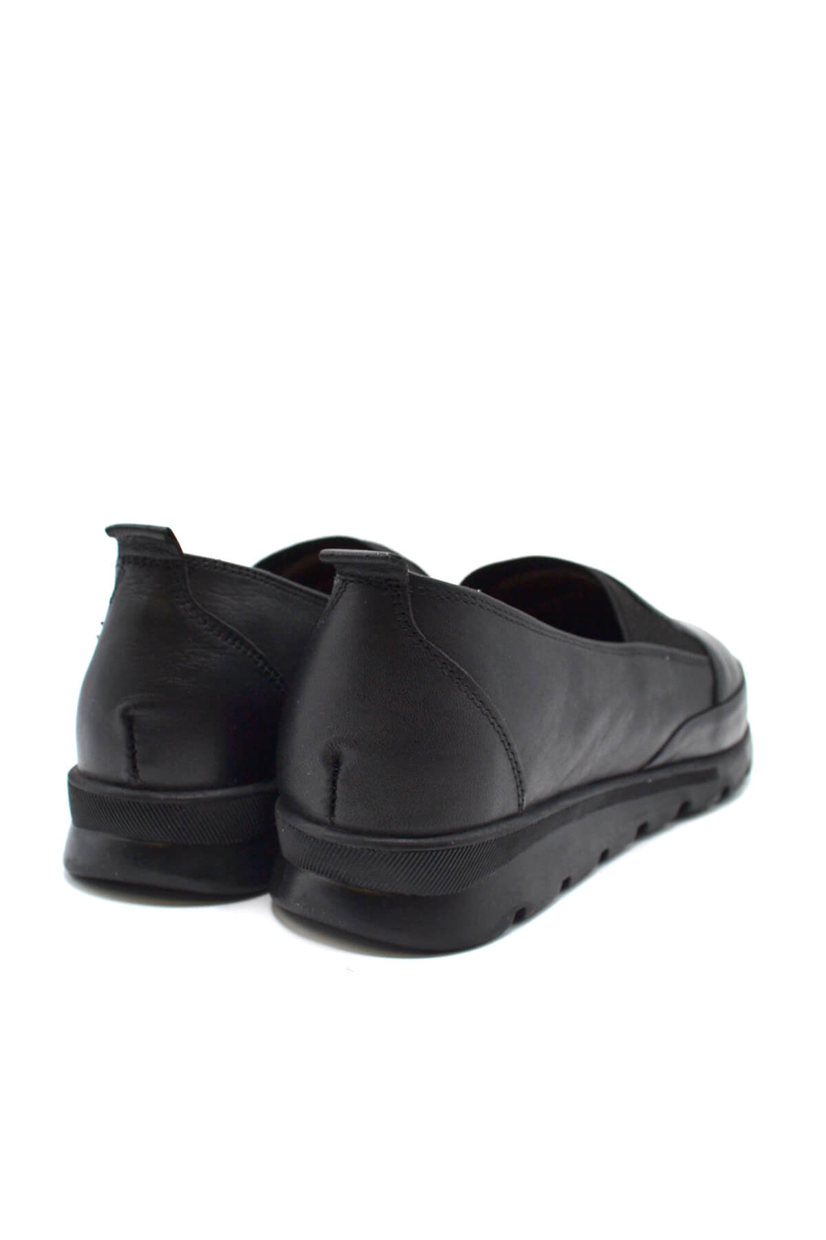 Kadın Comfort Deri Ayakkabı Siyah 2224709K - Thumbnail