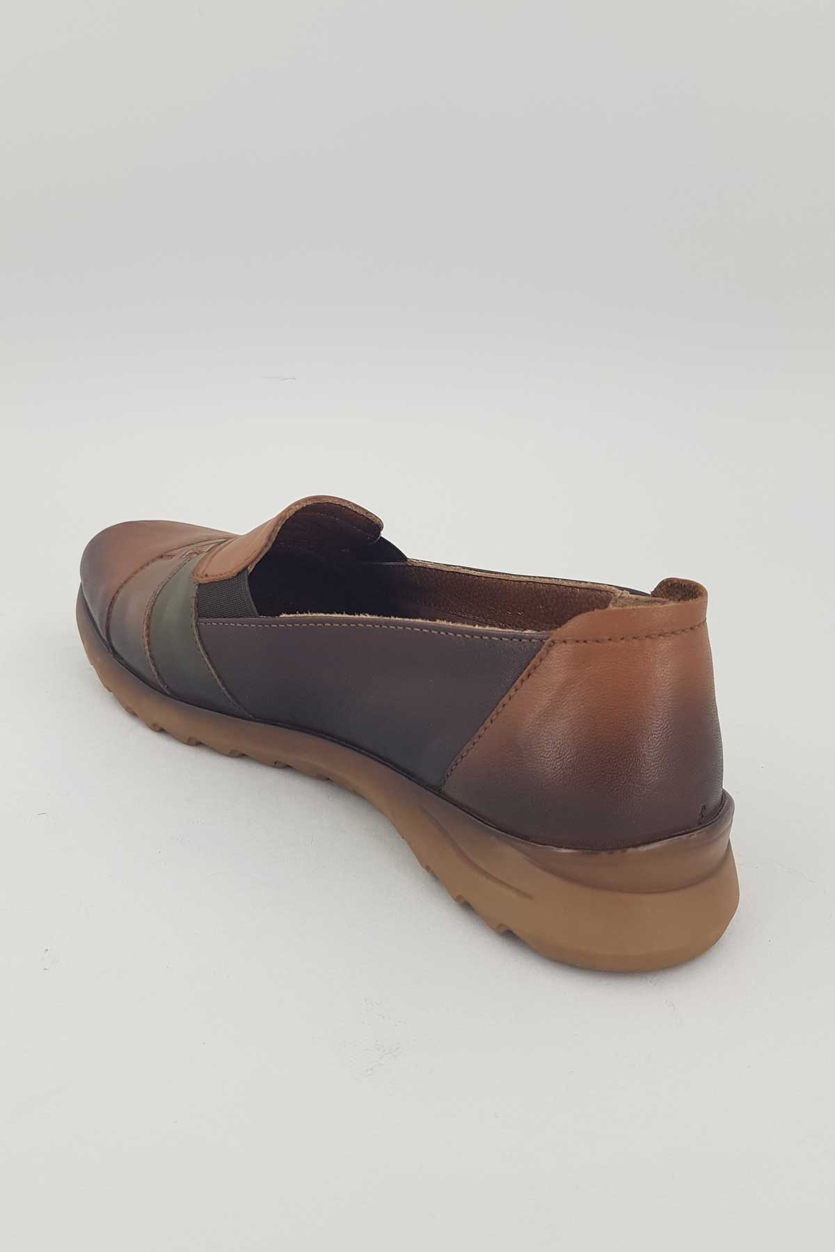 Kadın Comfort Deri Ayakkabı Taba 1813680K - Thumbnail