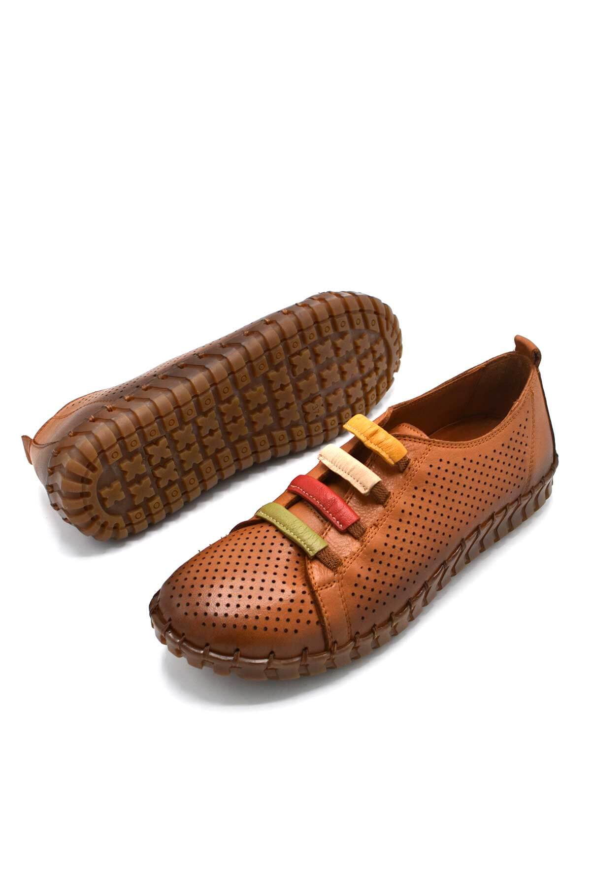 Venüs Deri Kadın Comfort Ayakkabı Taba-Nude 2010717Y Venüs Deri Kadın Comfort Ayakkabı Taba-Nude 2010717Y