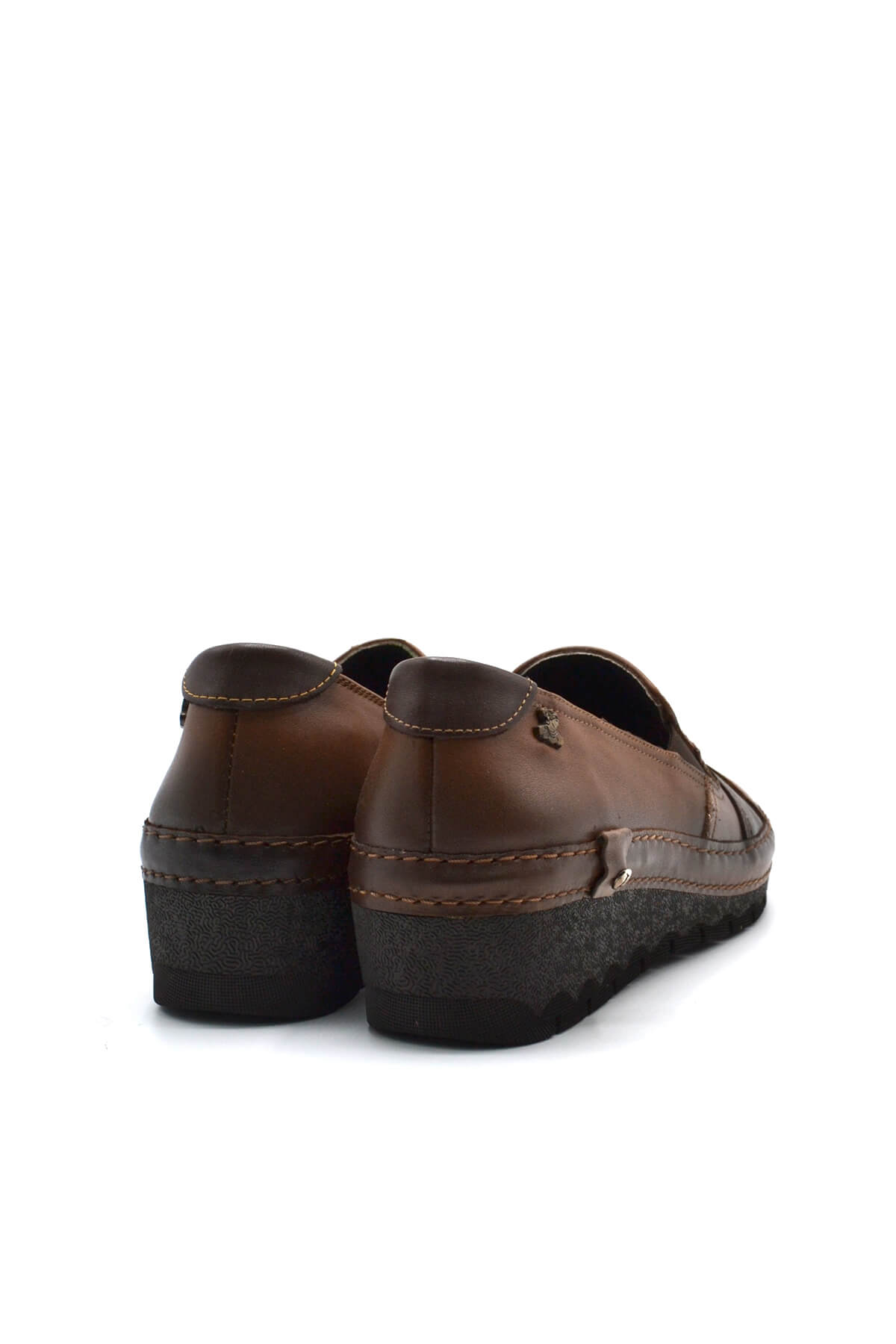 Kadın Comfort Deri Ayakkabı Taba 2213507K - Thumbnail
