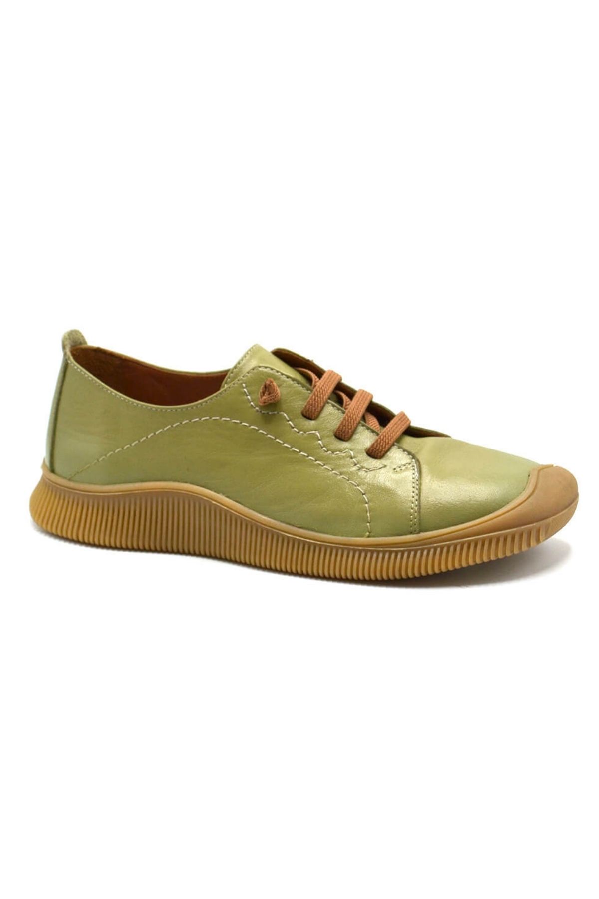 Kadın Comfort Deri Ayakkabı Yeşil 2413504Y - Thumbnail