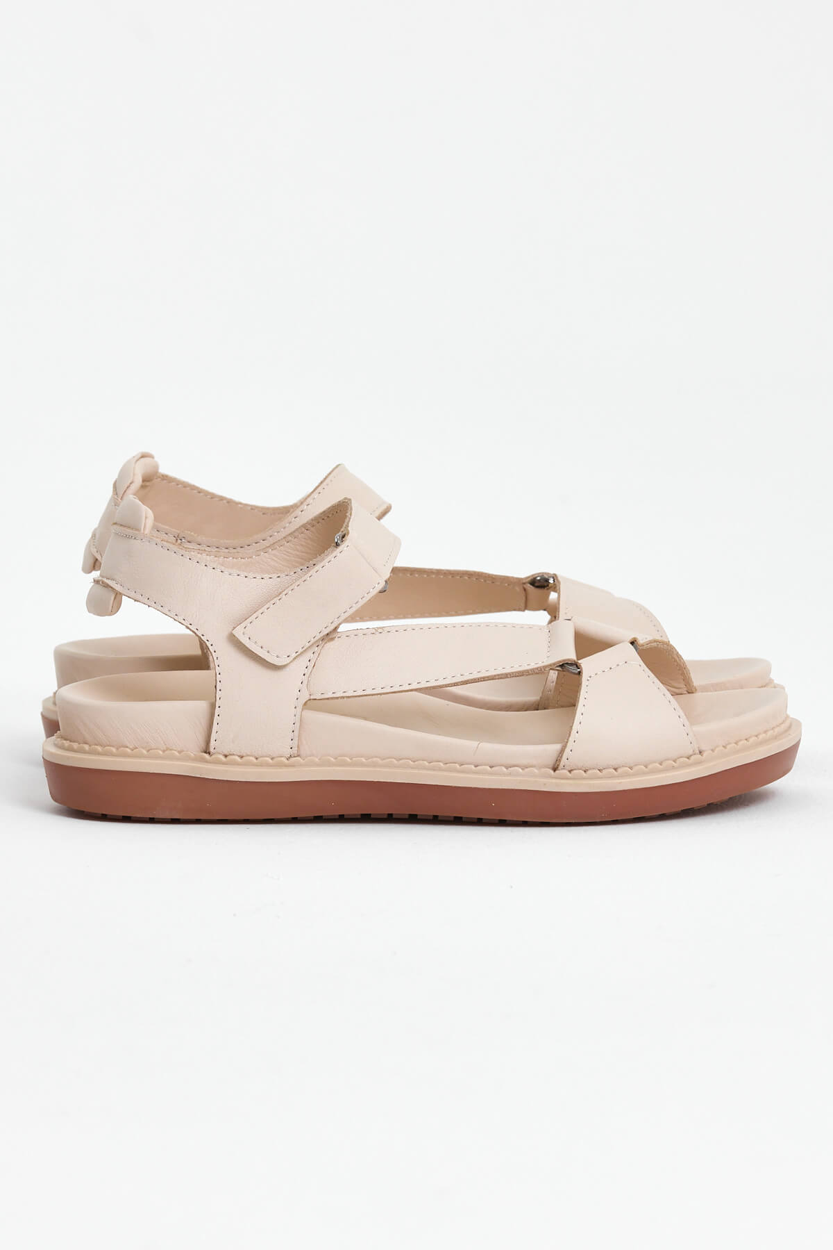 Venüs Deri Kadın Sandalet Bej 202064Y - 2