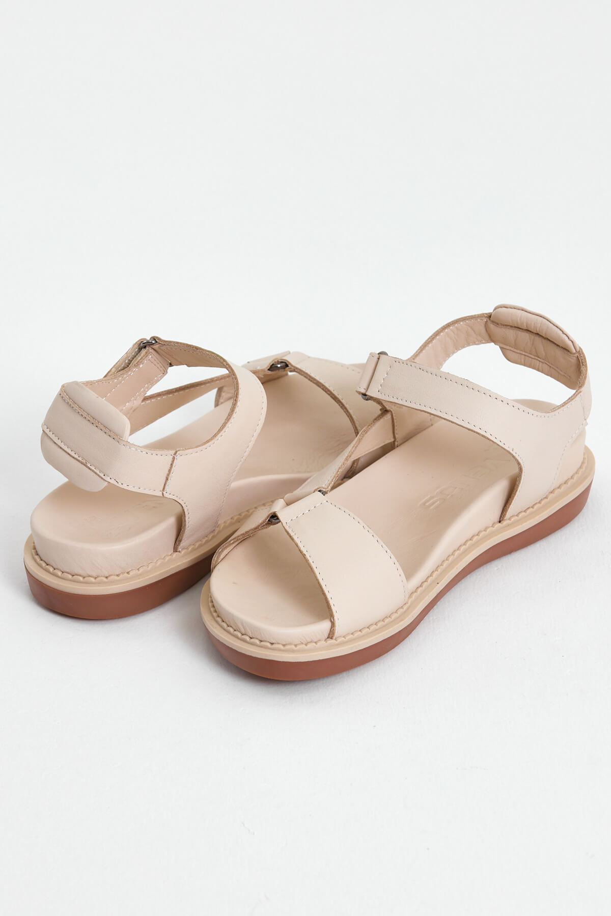 Venüs Deri Kadın Sandalet Bej 202064Y - 4
