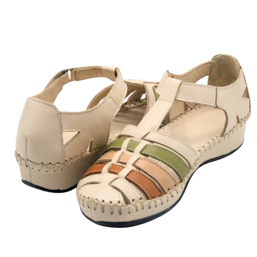 Venüs Deri Kadın Sandalet Bej 23033319Y