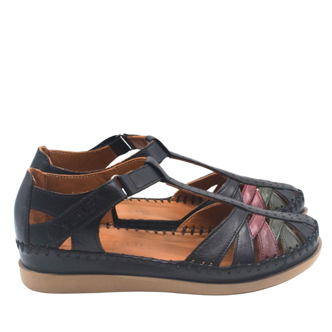 Venüs - Venüs Deri Kadın Sandalet Siyah 25033540Y Venüs - Venüs Deri Kadın Sandalet Siyah 25033540Y