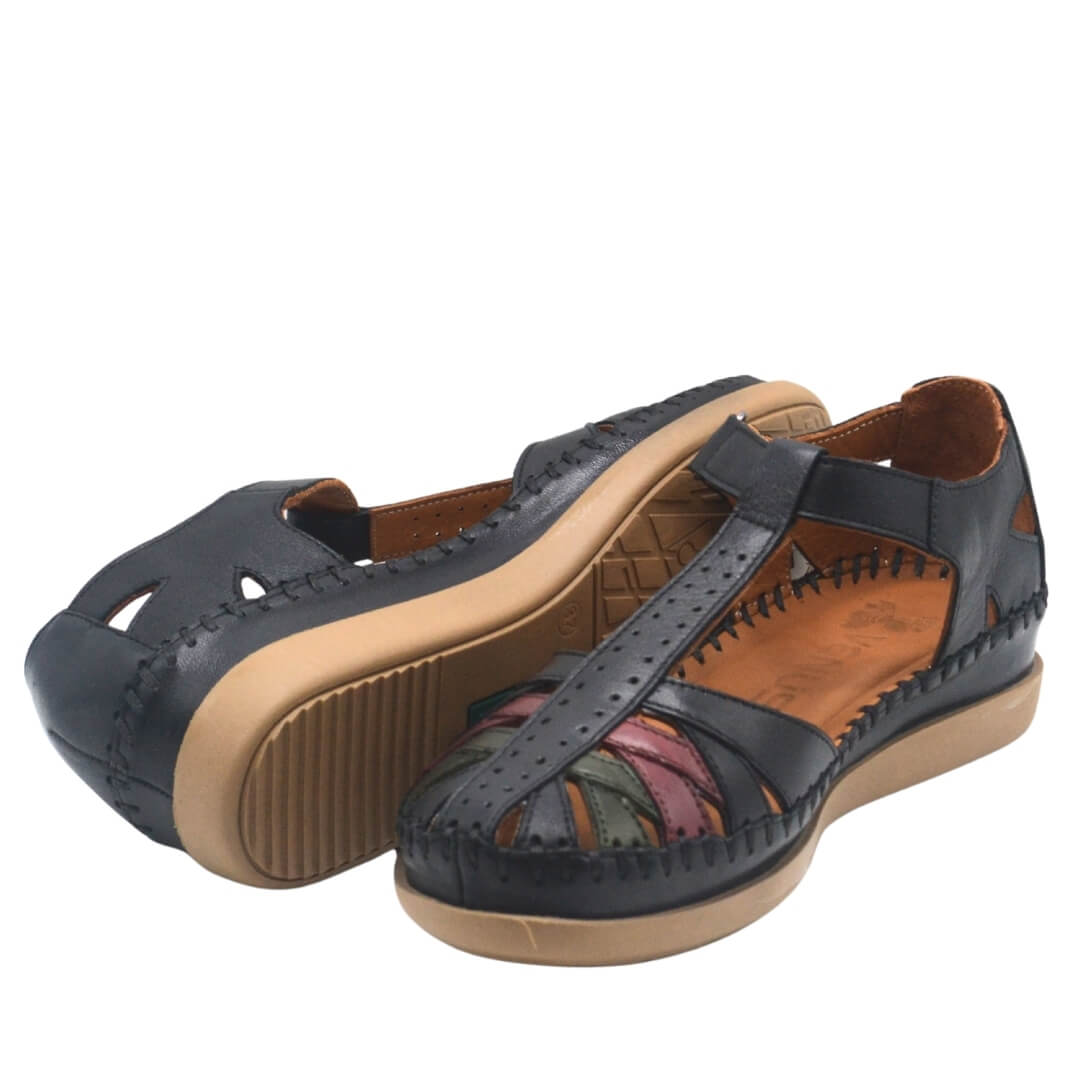 Venüs Deri Kadın Sandalet Siyah 25033540Y