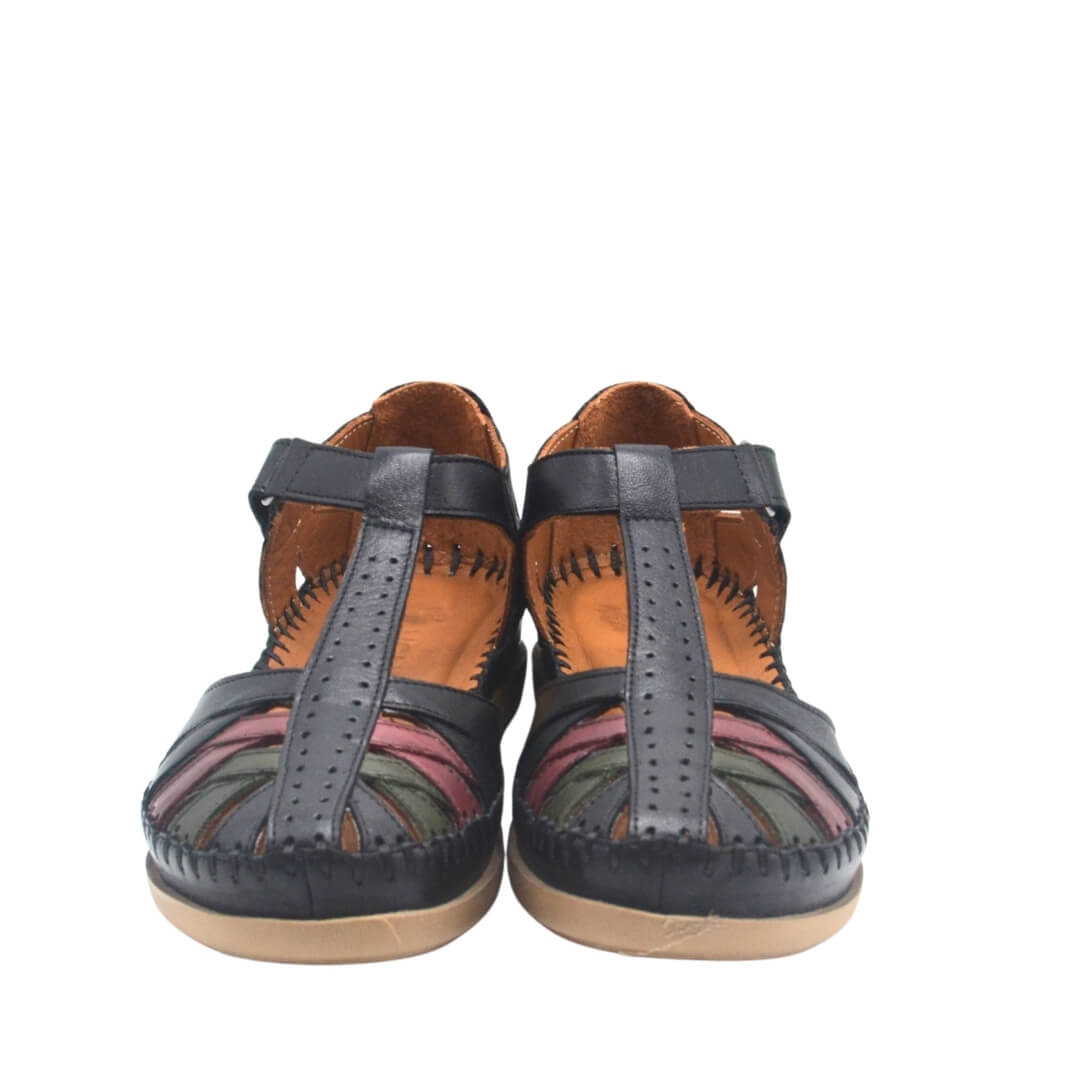 Venüs Deri Kadın Sandalet Siyah 25033540Y - Thumbnail