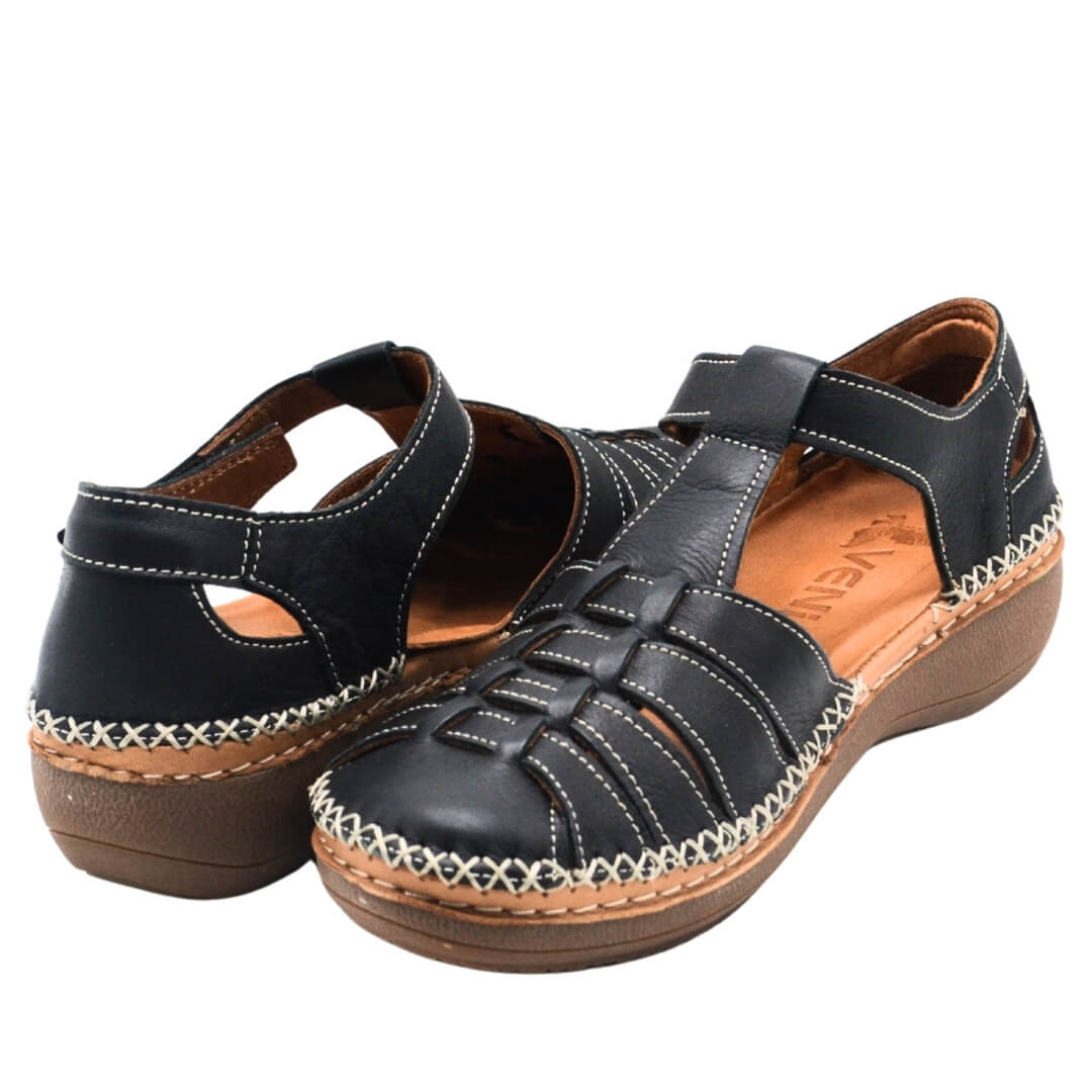 Venüs Deri Kadın Sandalet Siyah 25190247Y