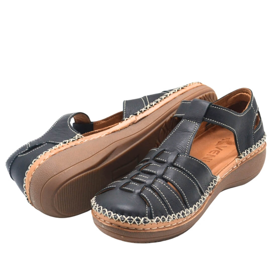 Venüs Deri Kadın Sandalet Siyah 25190247Y - Thumbnail