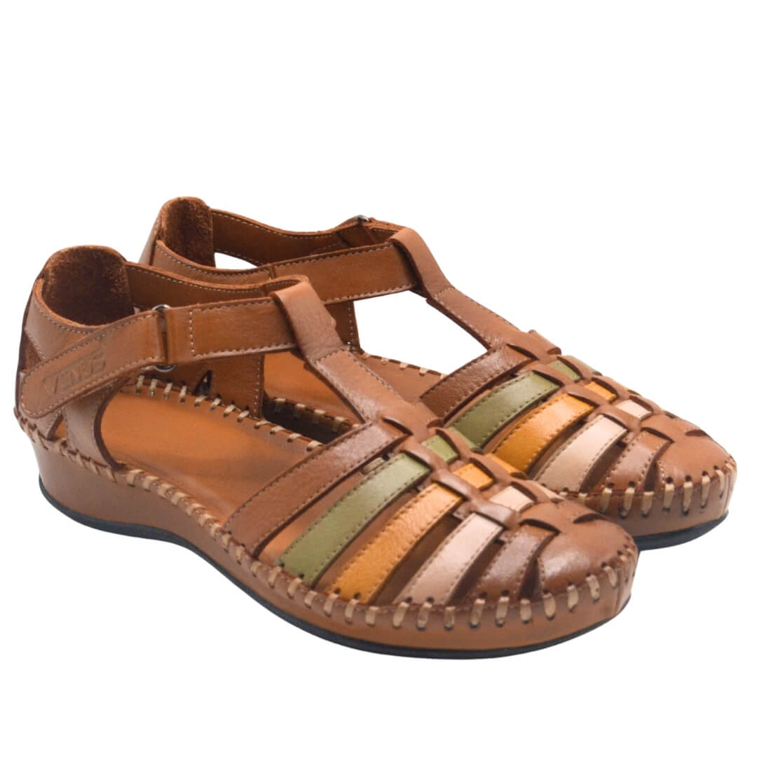 Venüs Deri Kadın Sandalet Taba-Bej 23033319Y