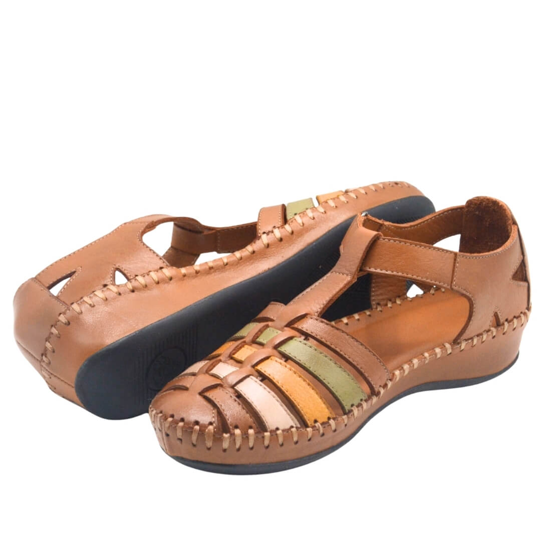 Venüs Deri Kadın Sandalet Taba-Bej 23033319Y