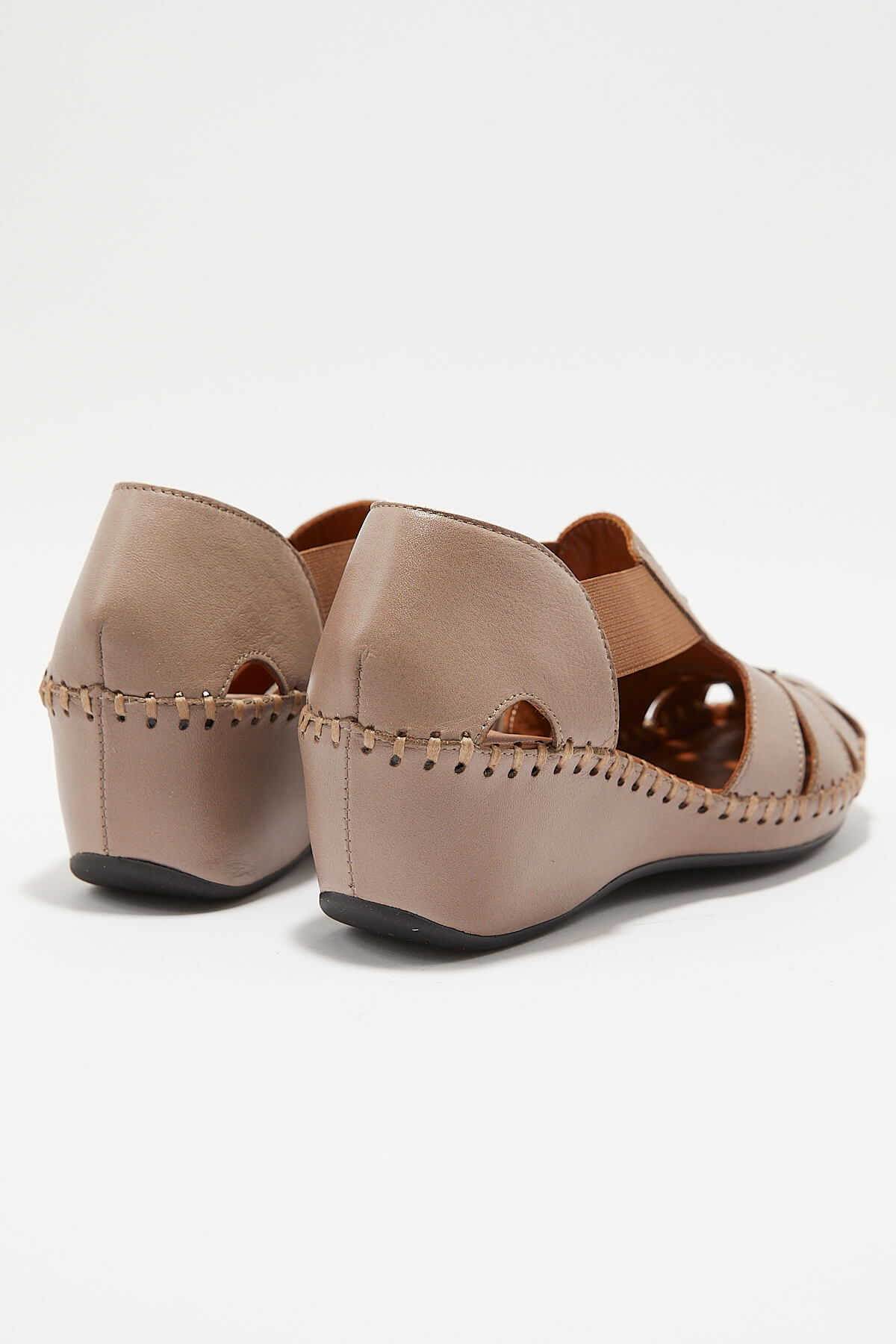 Venüs Deri Kadın Sandalet Vizon 18793056Y