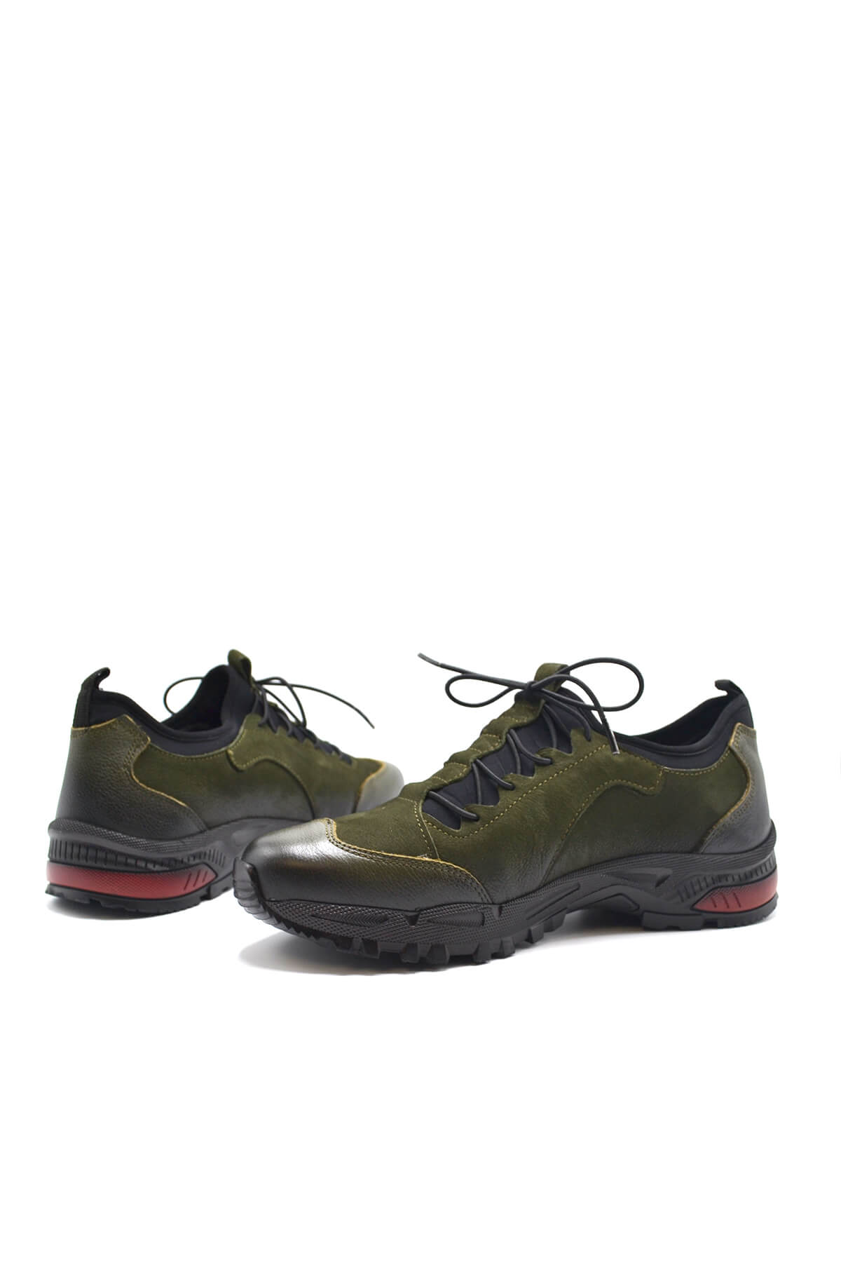 Venüs Deri Kadın Süet Casual Ayakkabı Yeşil 2252403K