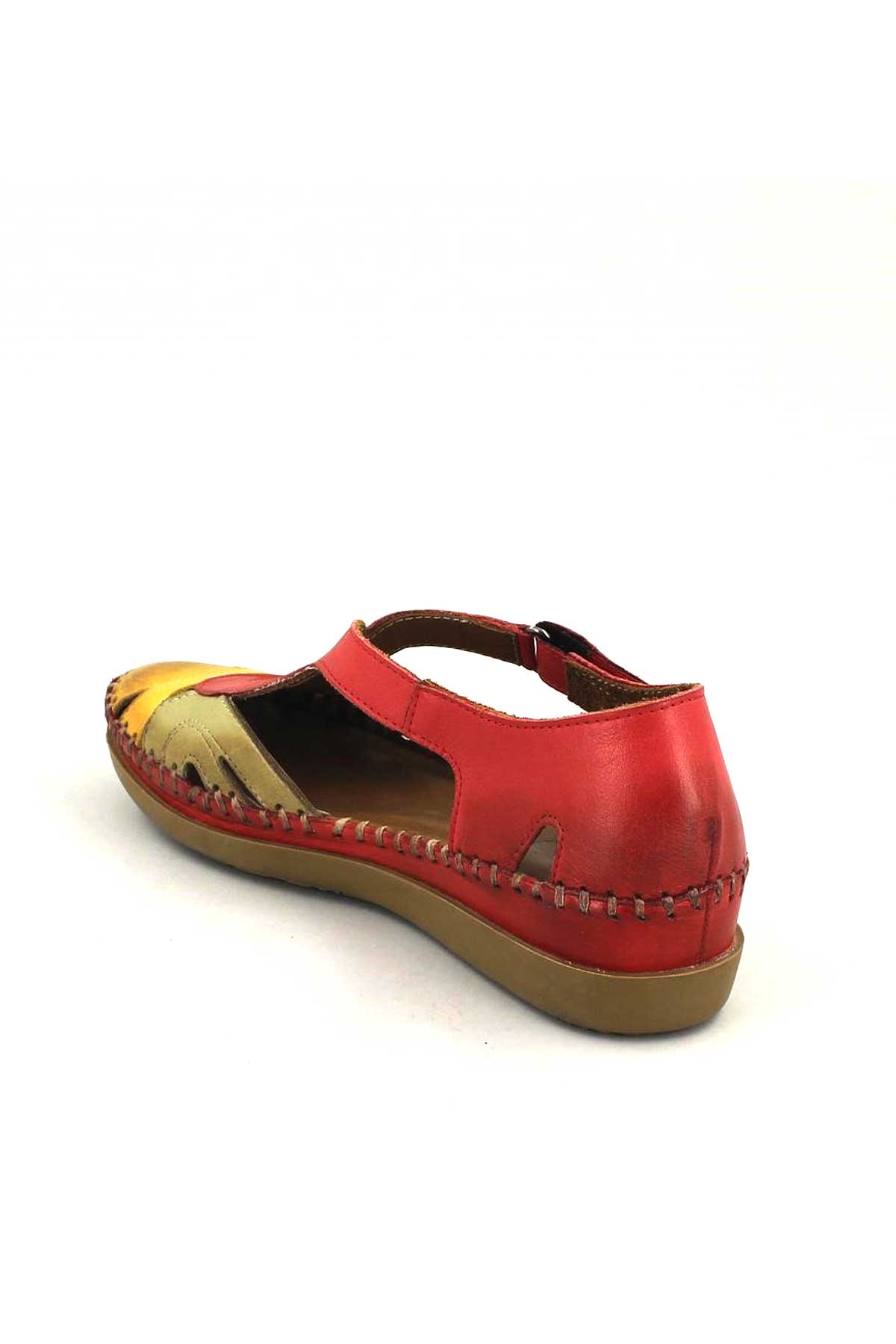 Kadın Comfort Sandalet Kırmızı 18793502