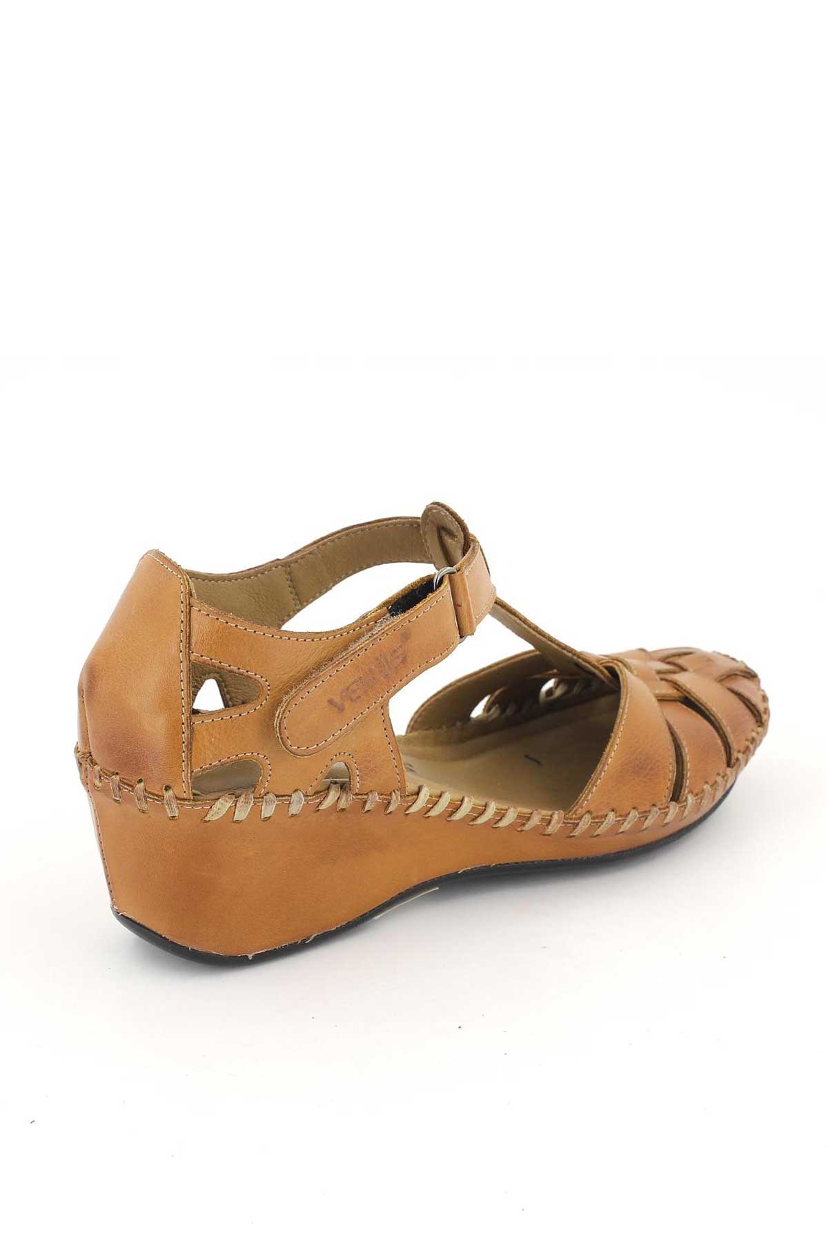 Kadın Comfort Sandalet Taba 18791382 - Thumbnail