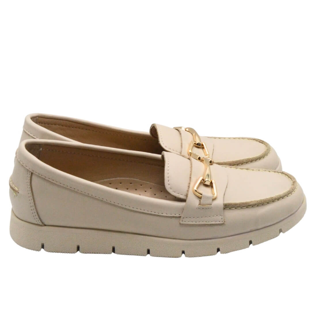 Venüs - Venüs Deri Kadın Casual Ayakkabı Bej 24075604Y