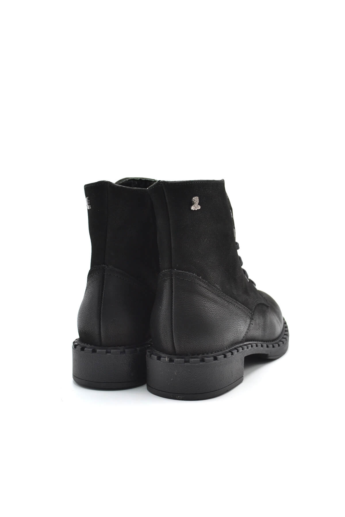 Venüs Deri Kadın Süet Casual Bot Siyah 2152210K - Thumbnail