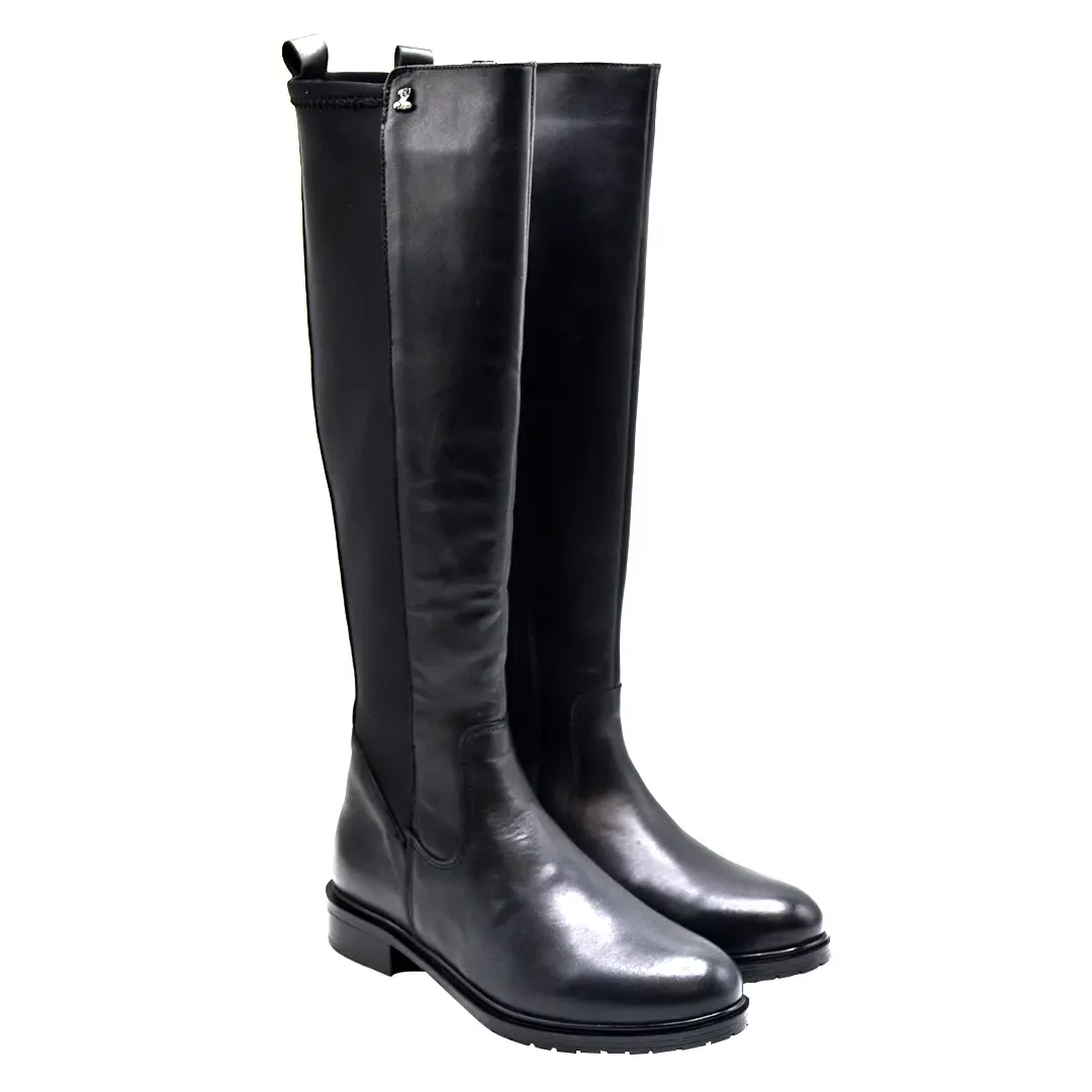 Venüs - Venüs Deri Kadın Çizme Siyah 20711K