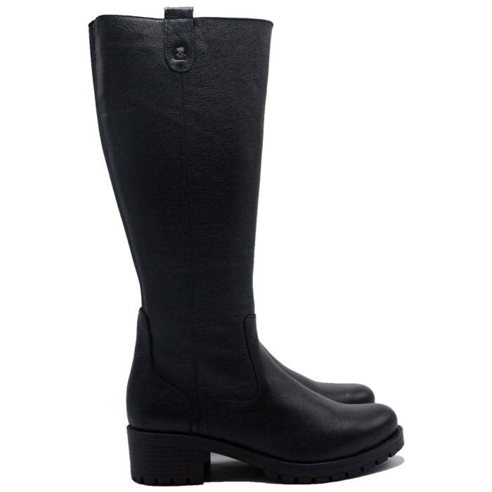 Venüs Deri Kadın Çizme Siyah 3322K