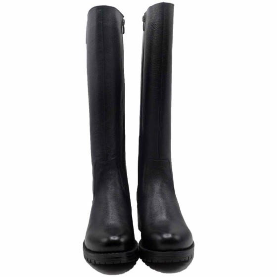 Venüs Deri Kadın Çizme Siyah 3322K - Thumbnail