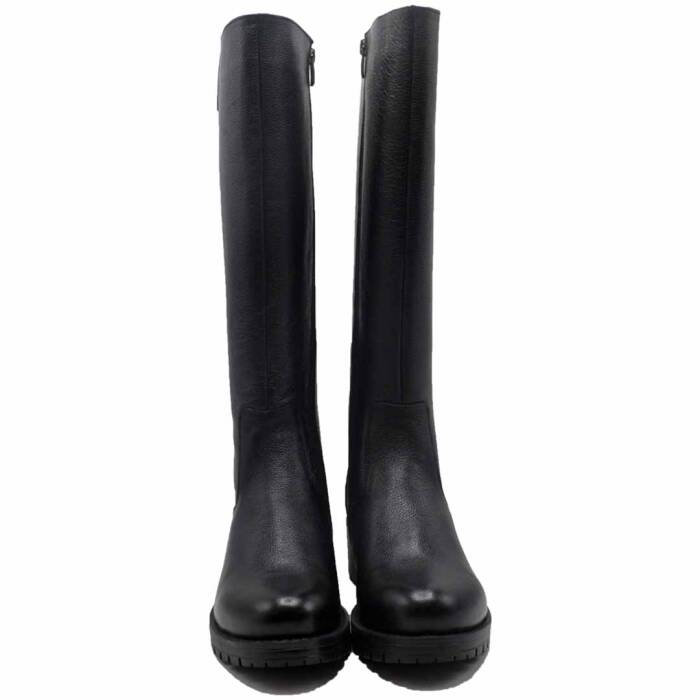 Venüs Deri Kadın Çizme Siyah 3322K