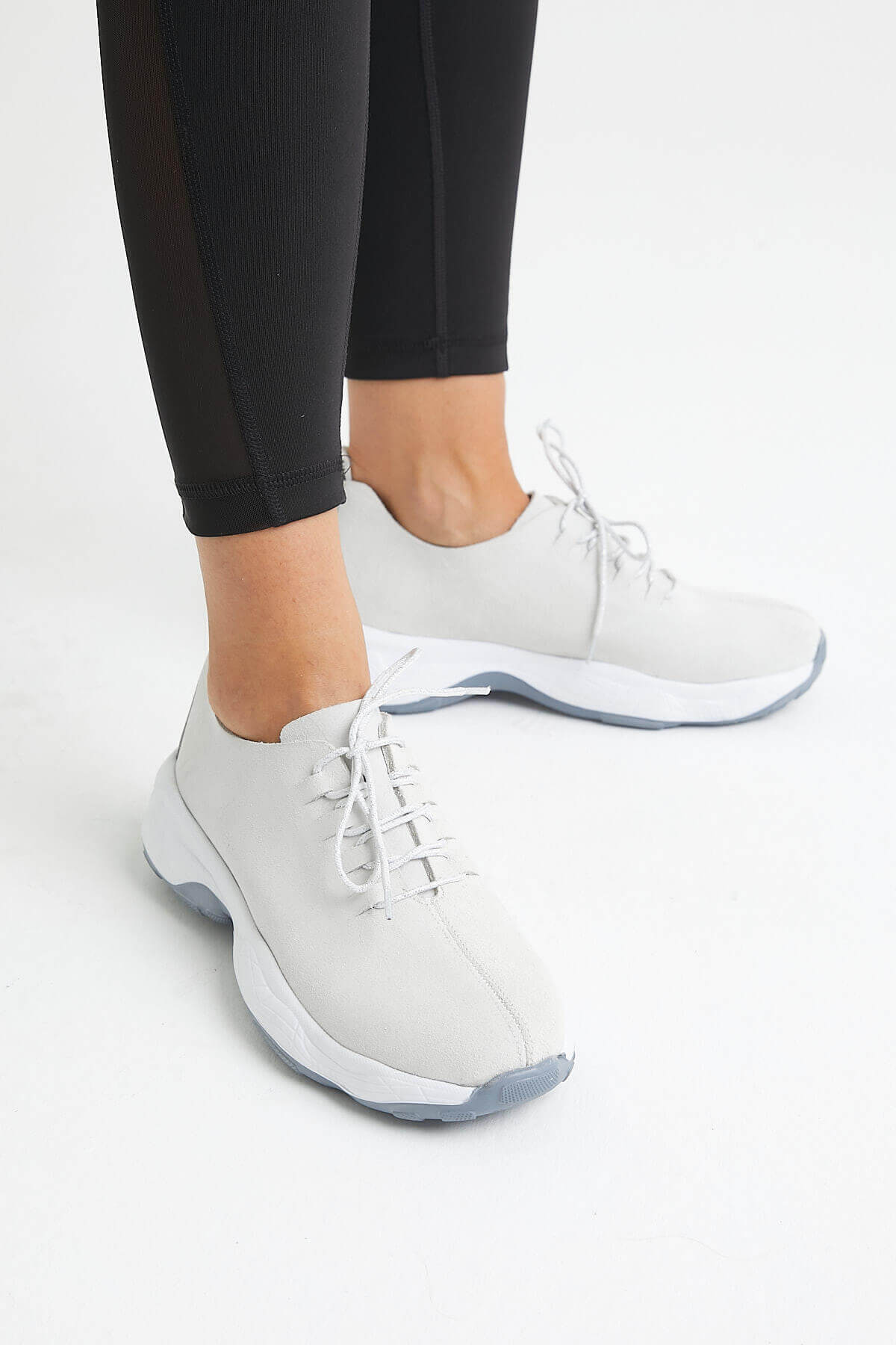Kadın Deri Sneakers Beyaz 2014201Y