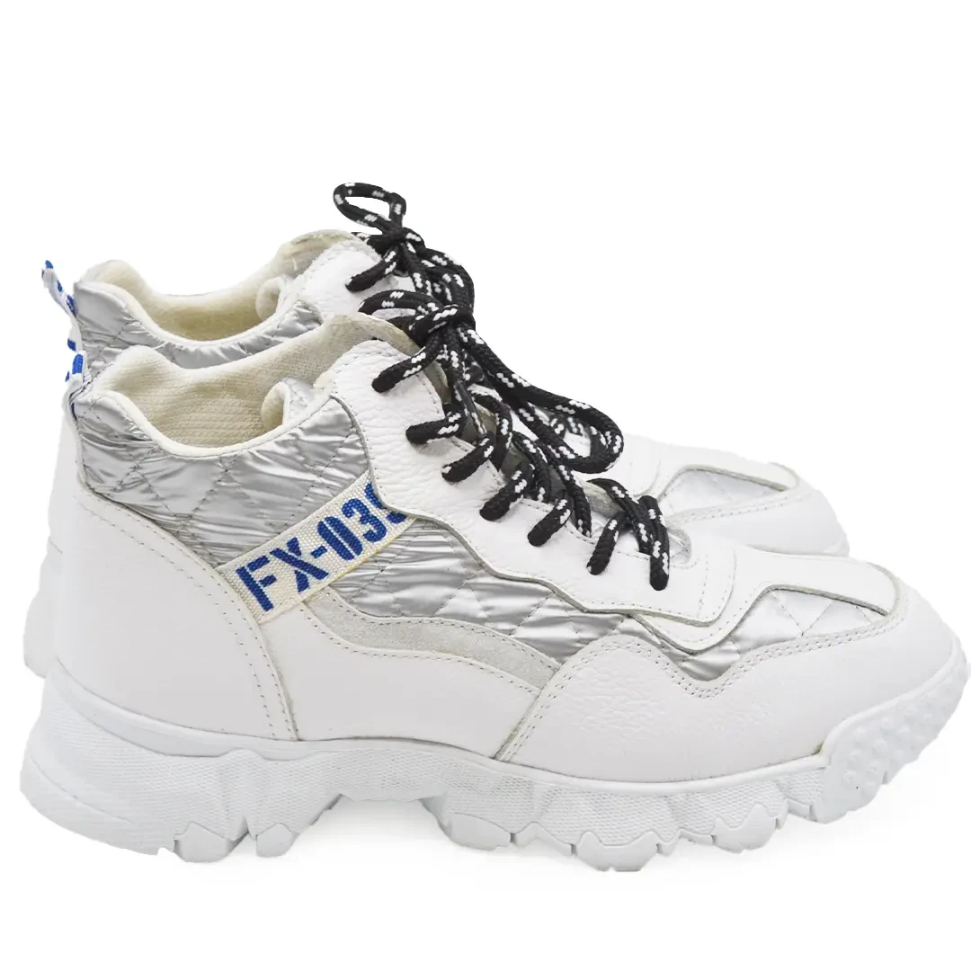 Venüs - Venüs Deri Kadın Casual Bot Beyaz 2156701K