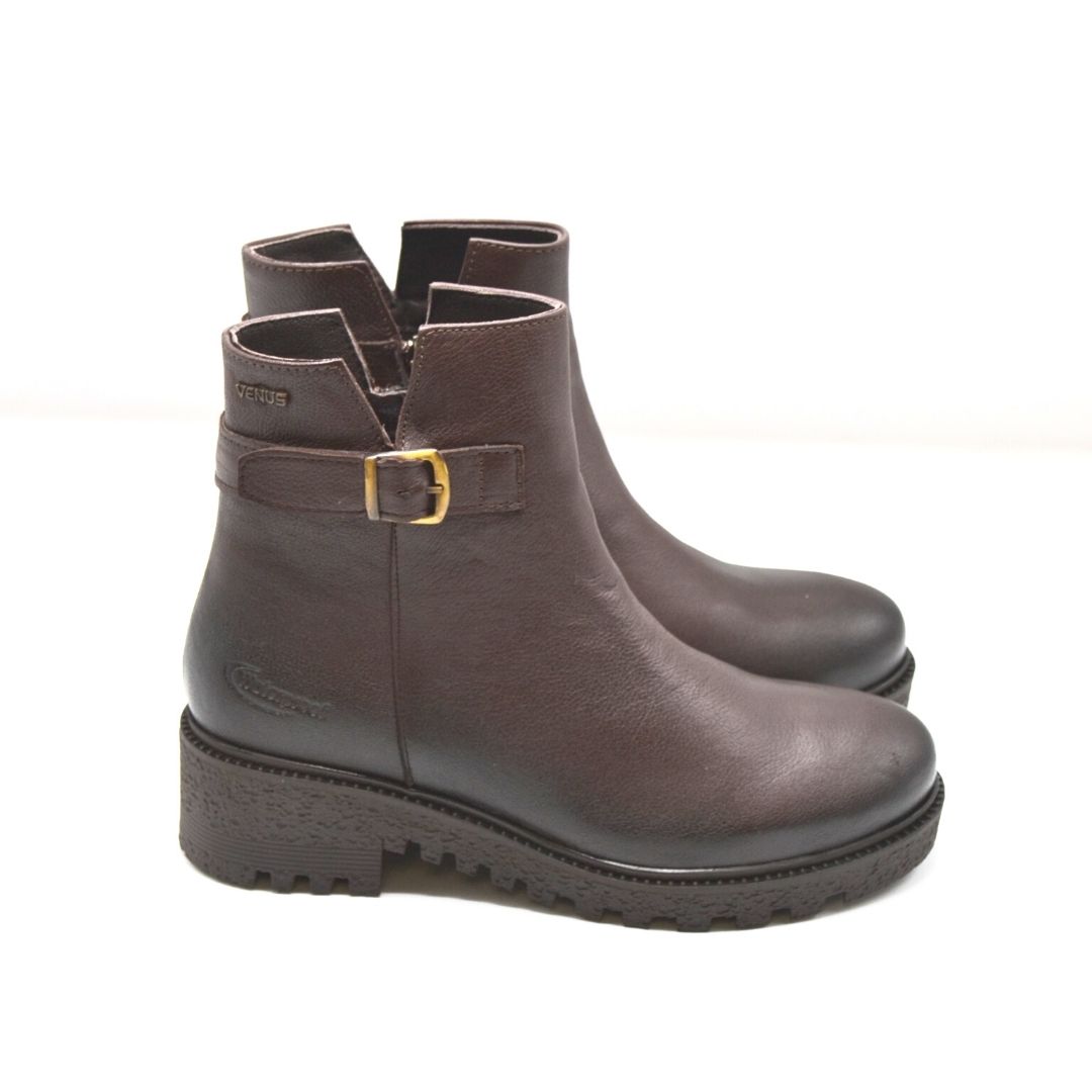 Venüs Deri Kadın Casual Bot Kahve 1950892K - Thumbnail