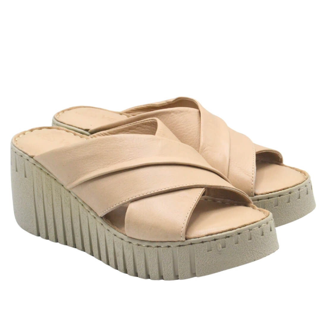 Venüs - Venüs Deri Kadın Terlik Bej 24340252Y