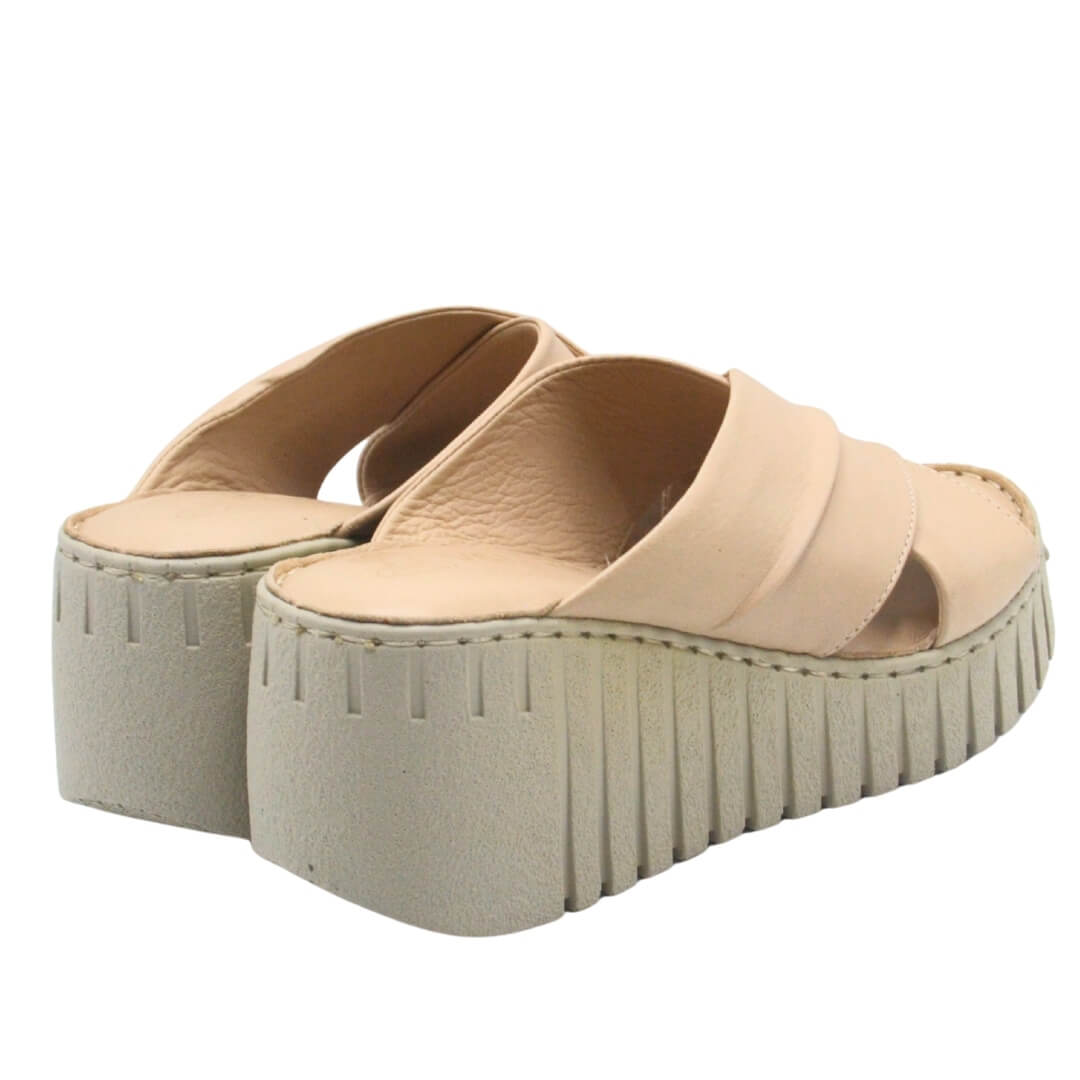 Venüs Deri Kadın Terlik Bej 24340252Y