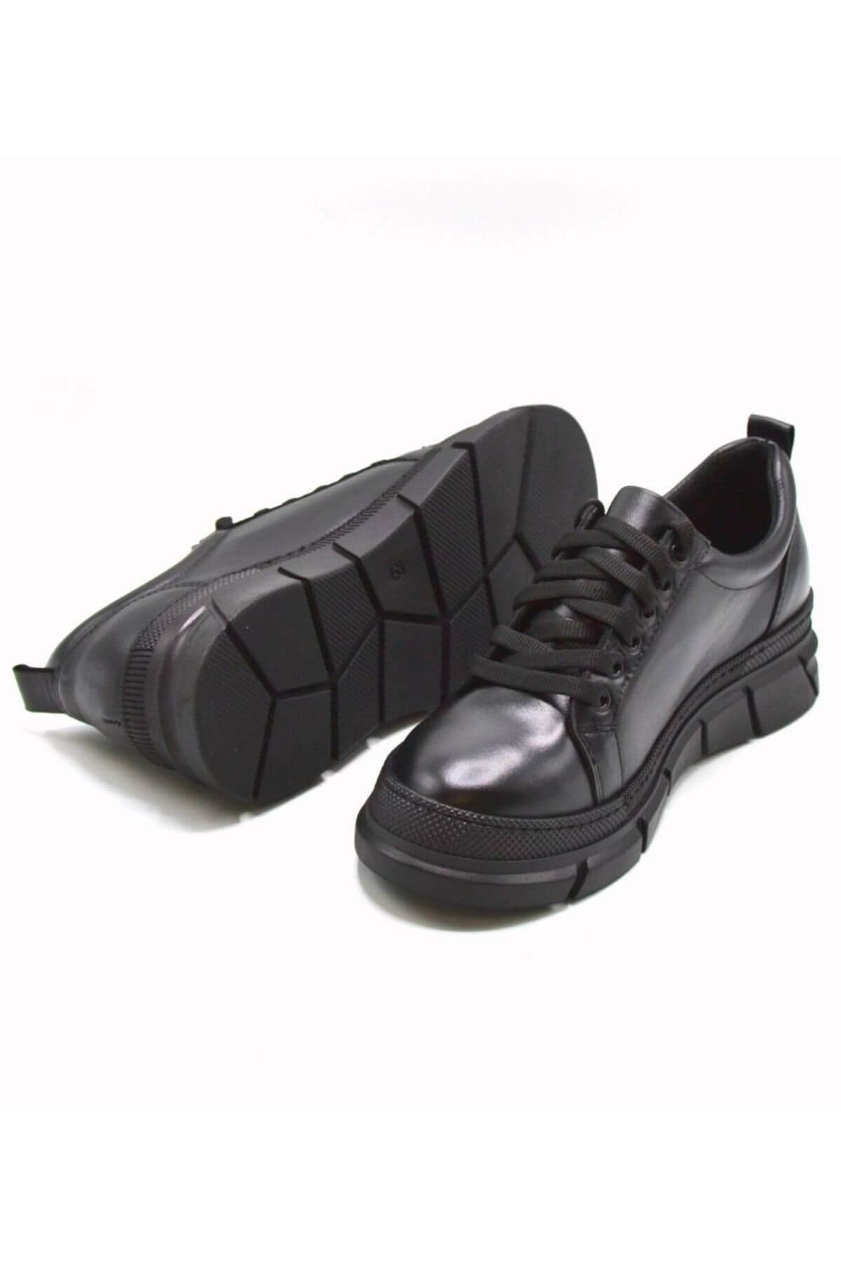 Venüs Deri Kadın Comfort Ayakkabı Siyah 2353612K - Thumbnail