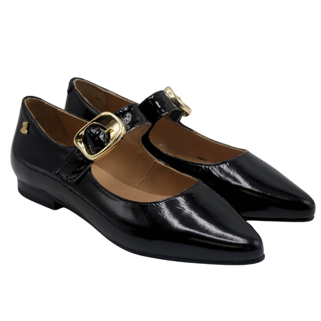 Venüs - Venüs Deri Kadın Babet Ayakkabı Siyah 2511501Y Venüs - Venüs Deri Kadın Babet Ayakkabı Siyah 2511501Y