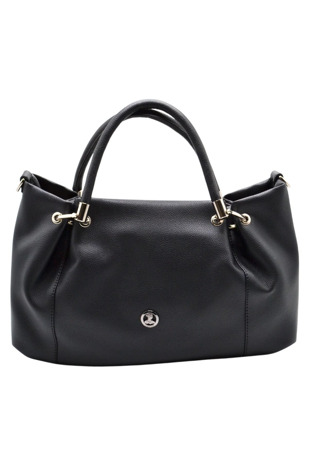 Venüs Deri Kadın Kol Çantası Siyah C2490302K