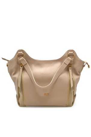 Venüs Deri Kadın Kol Çantası Bej C2490906K