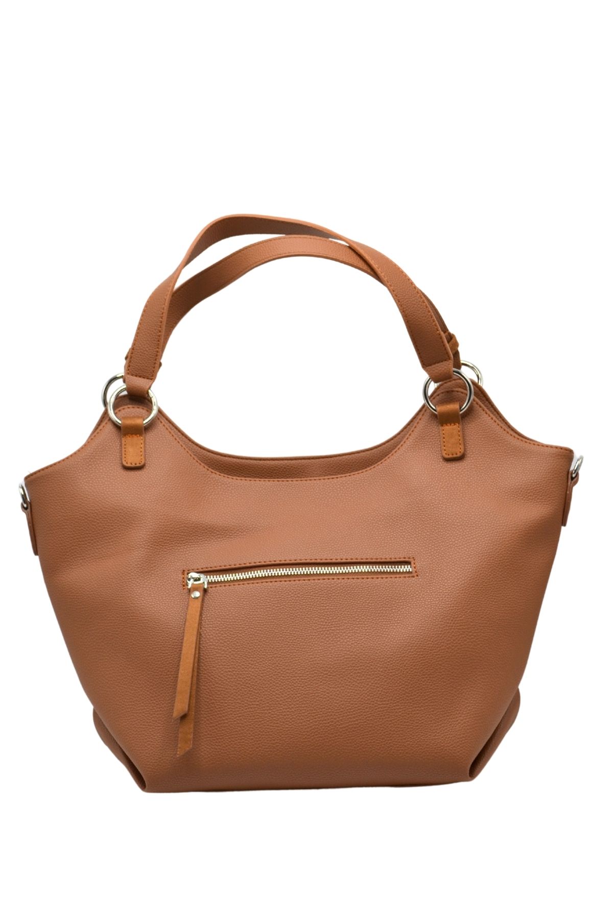 Venüs Deri Kadın Kol Çantası Taba C2490906K - Thumbnail