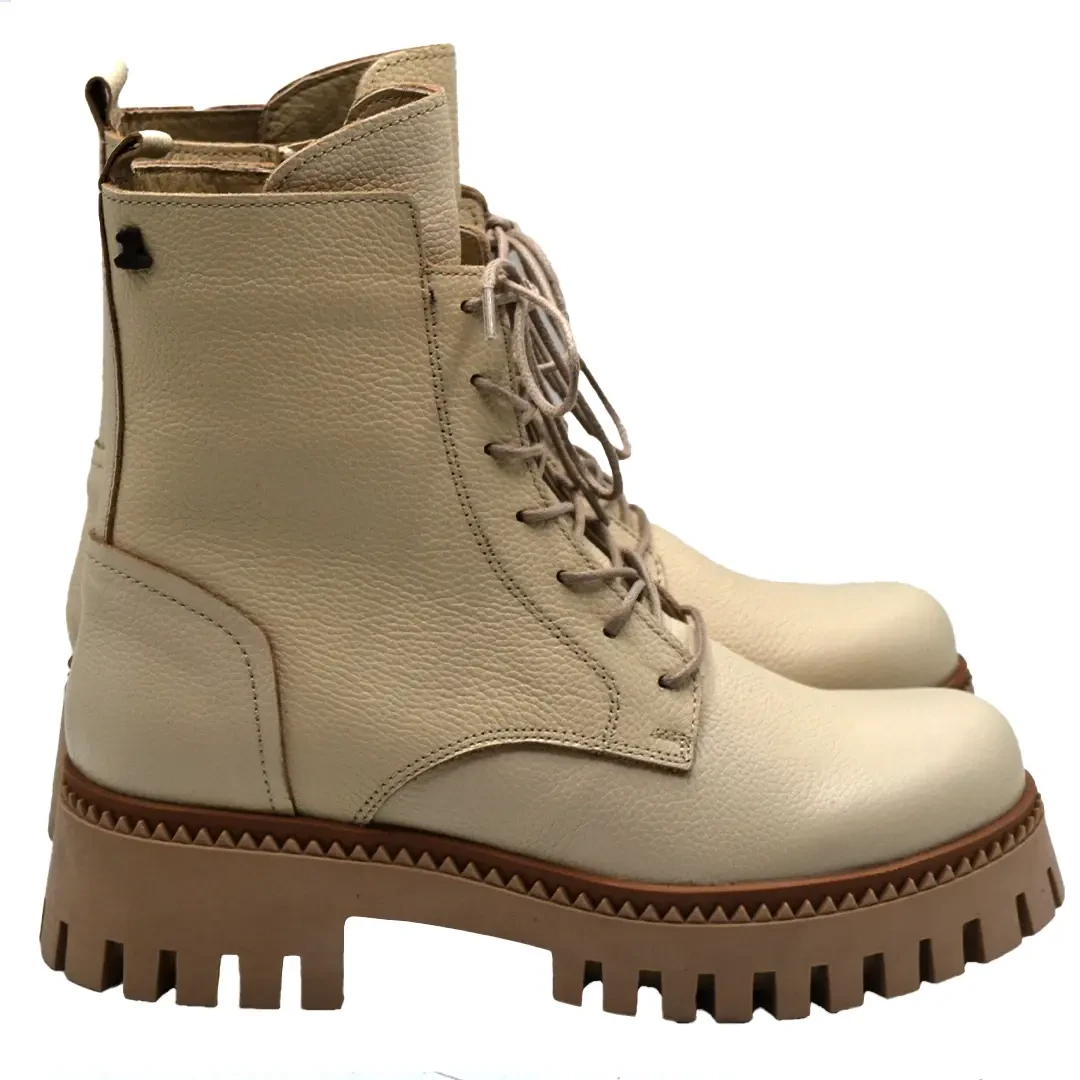 Venüs - Venüs Deri Kadın Casual Bot Bej 2251811K