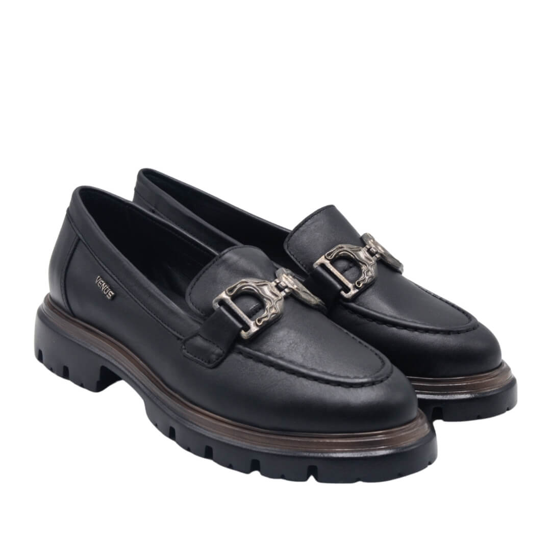 Venüs Deri Kadın Casual Ayakkabı Siyah 2412902Y