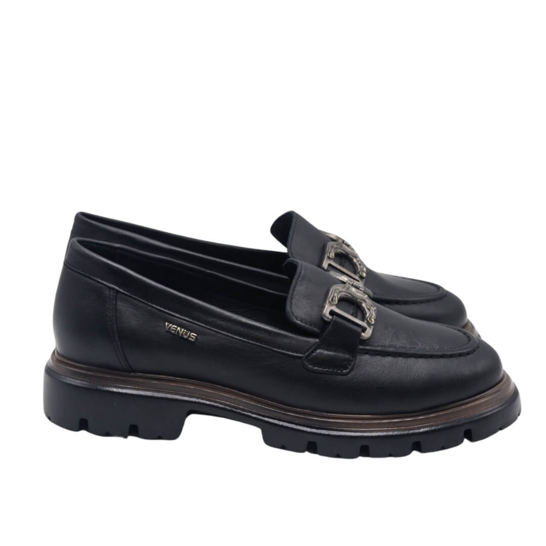 Venüs Deri Kadın Casual Ayakkabı Siyah 2412902Y