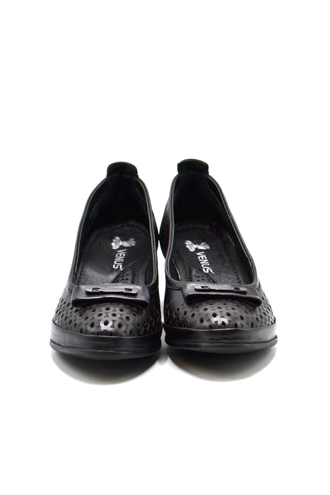 Kadın Topuklu Deri Ayakkabı Siyah 2312502Y