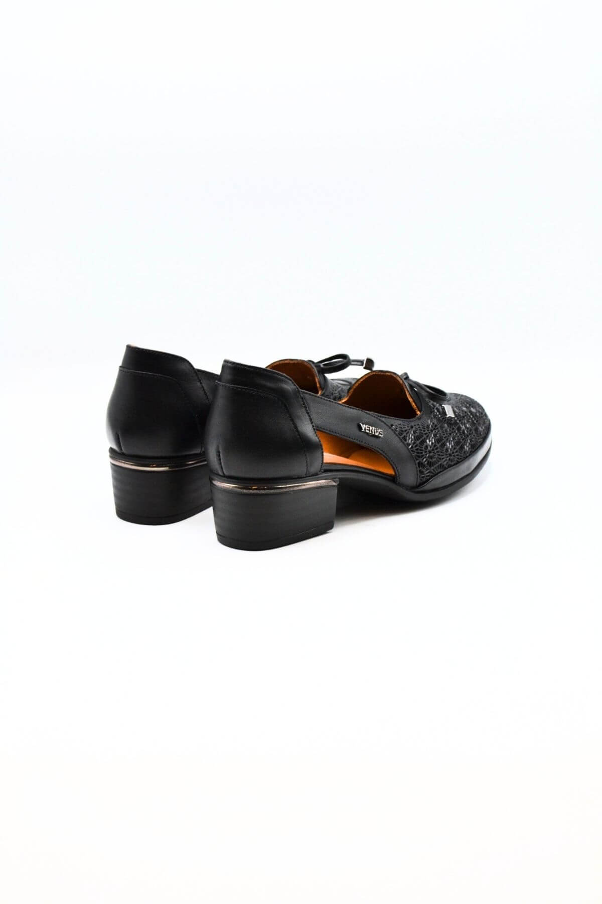Kadın Topuklu Deri Ayakkabı Siyah 2312522Y - Thumbnail