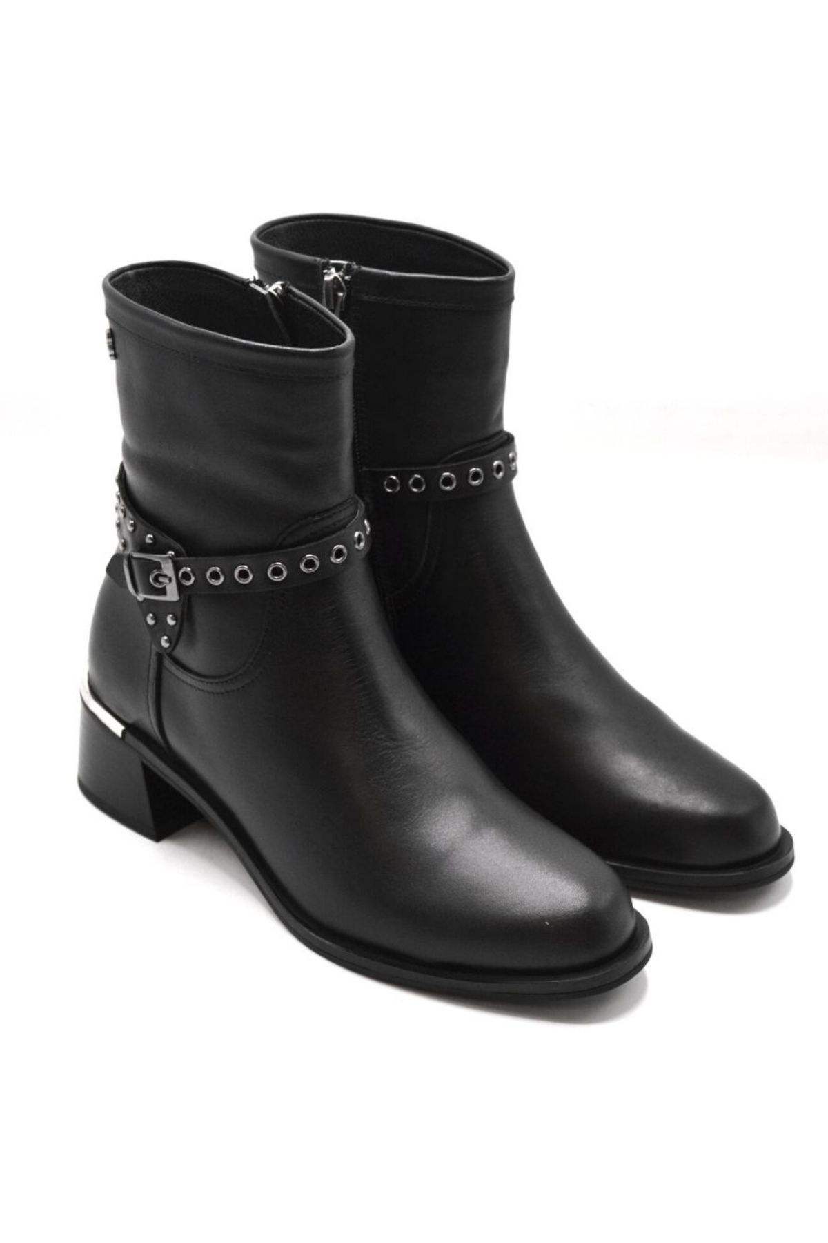 Venüs - Venüs Deri Kadın Casual Bot Siyah 2352403K