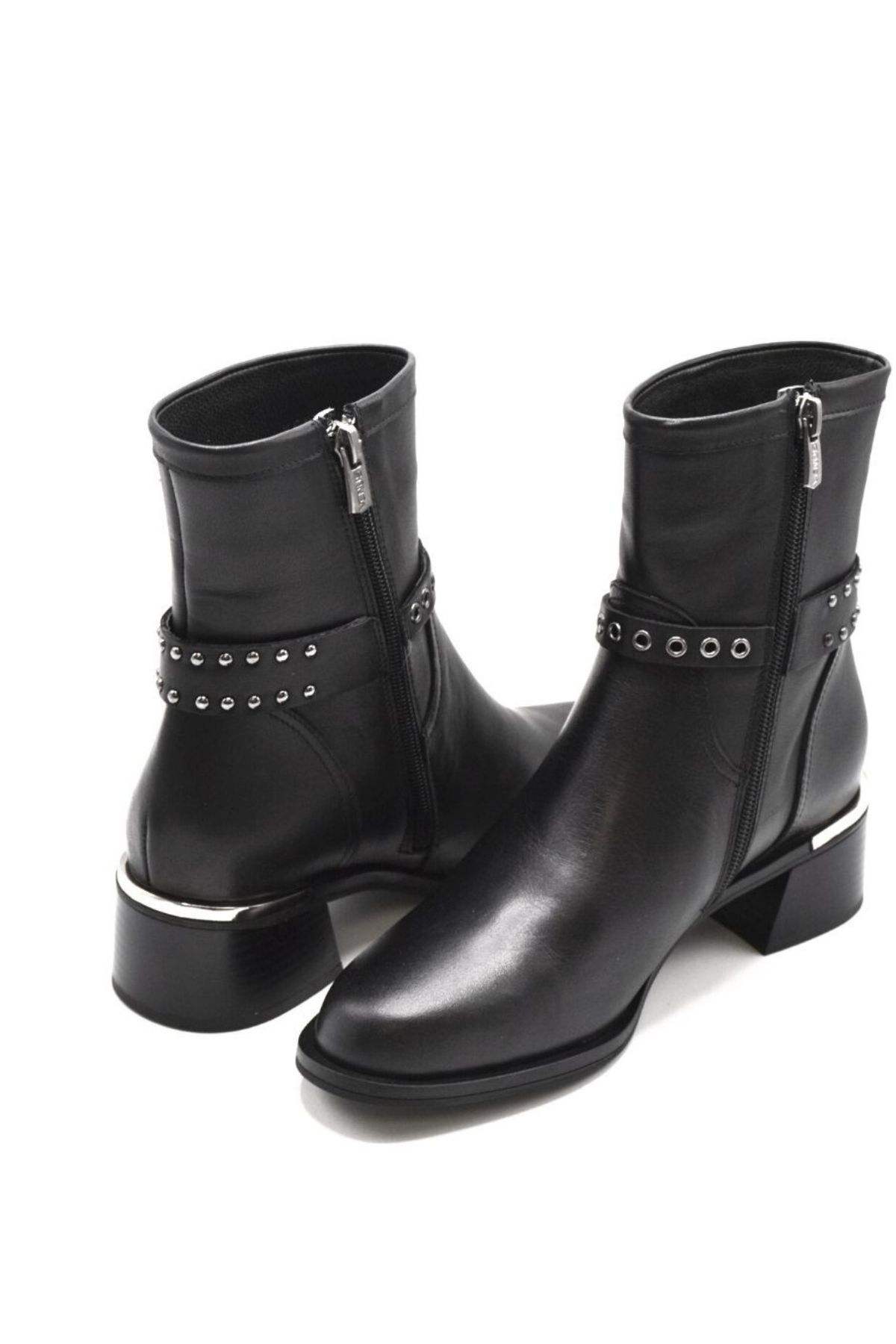 Venüs Deri Kadın Casual Bot Siyah 2352403K