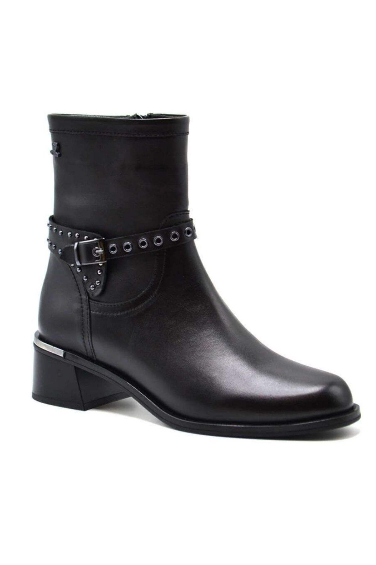 Venüs Deri Kadın Casual Bot Siyah 2352403K
