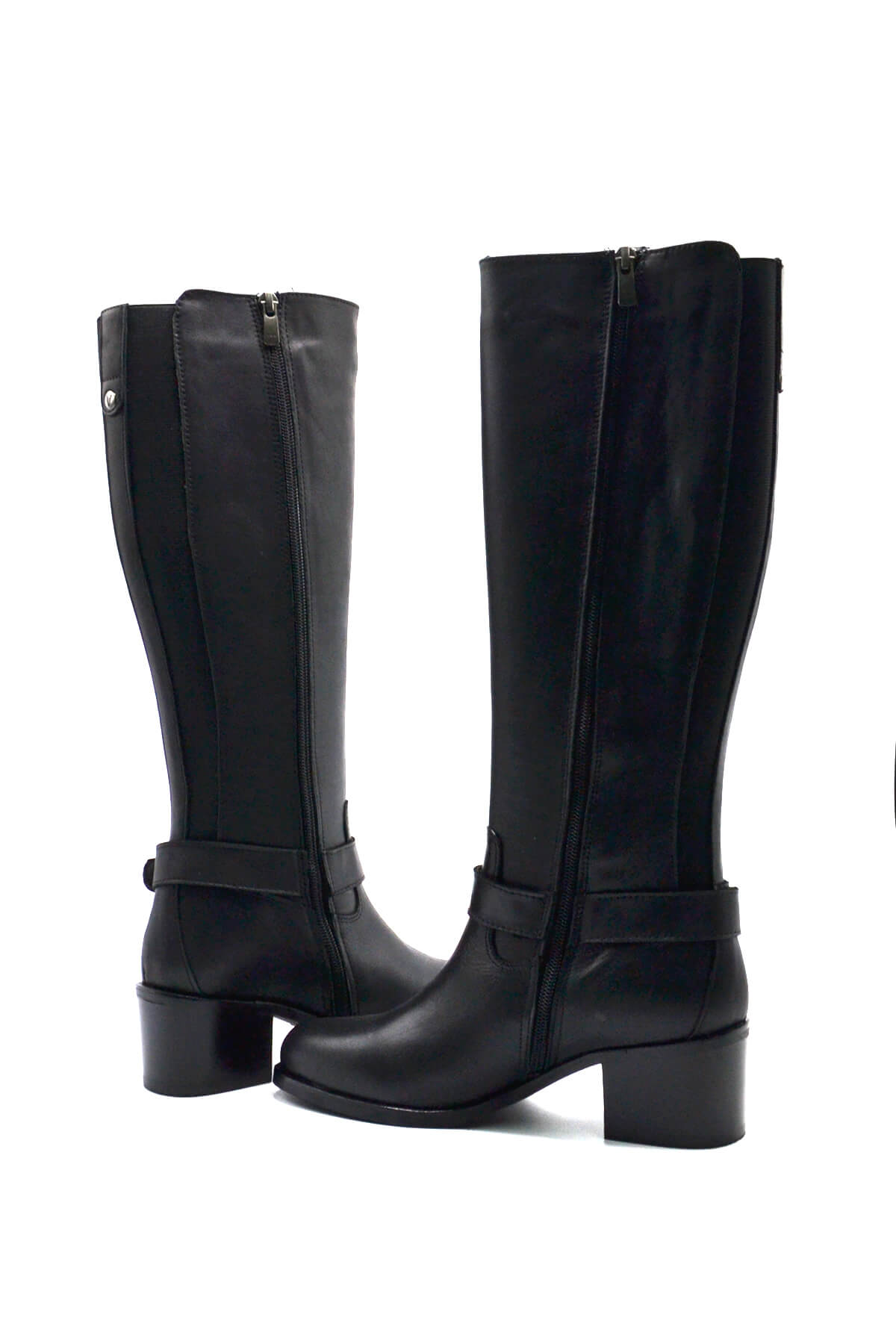 Venüs Deri Kadın Çizme Siyah 1950912K - Thumbnail