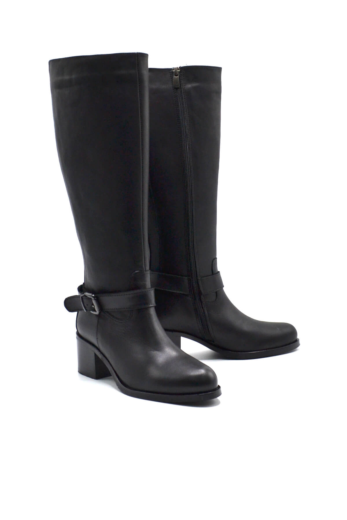Venüs Deri Kadın Çizme Siyah 1950912K - 3
