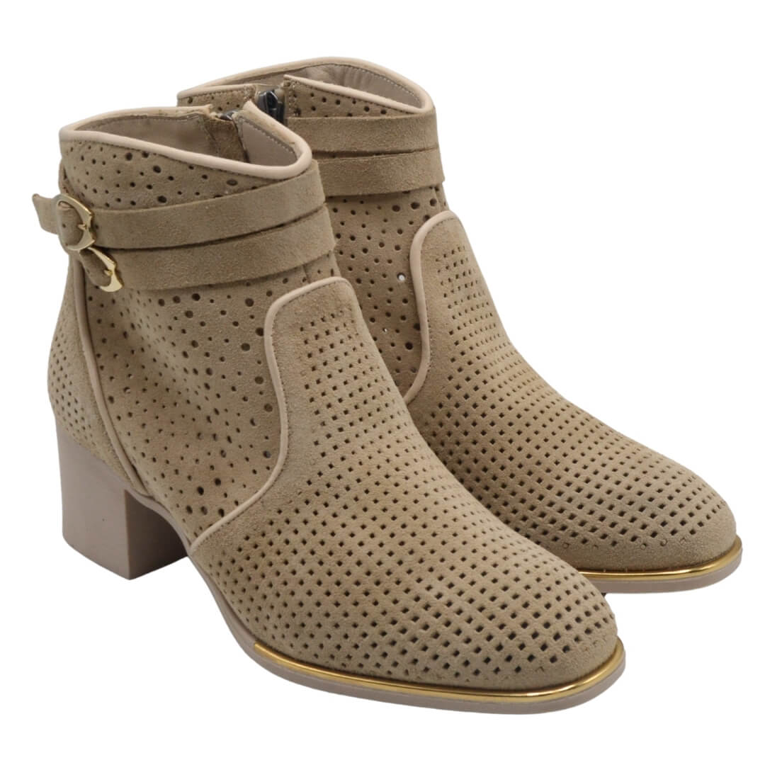 Venüs Deri Kadın Yazlık Casual Bot Taş 2512752Y