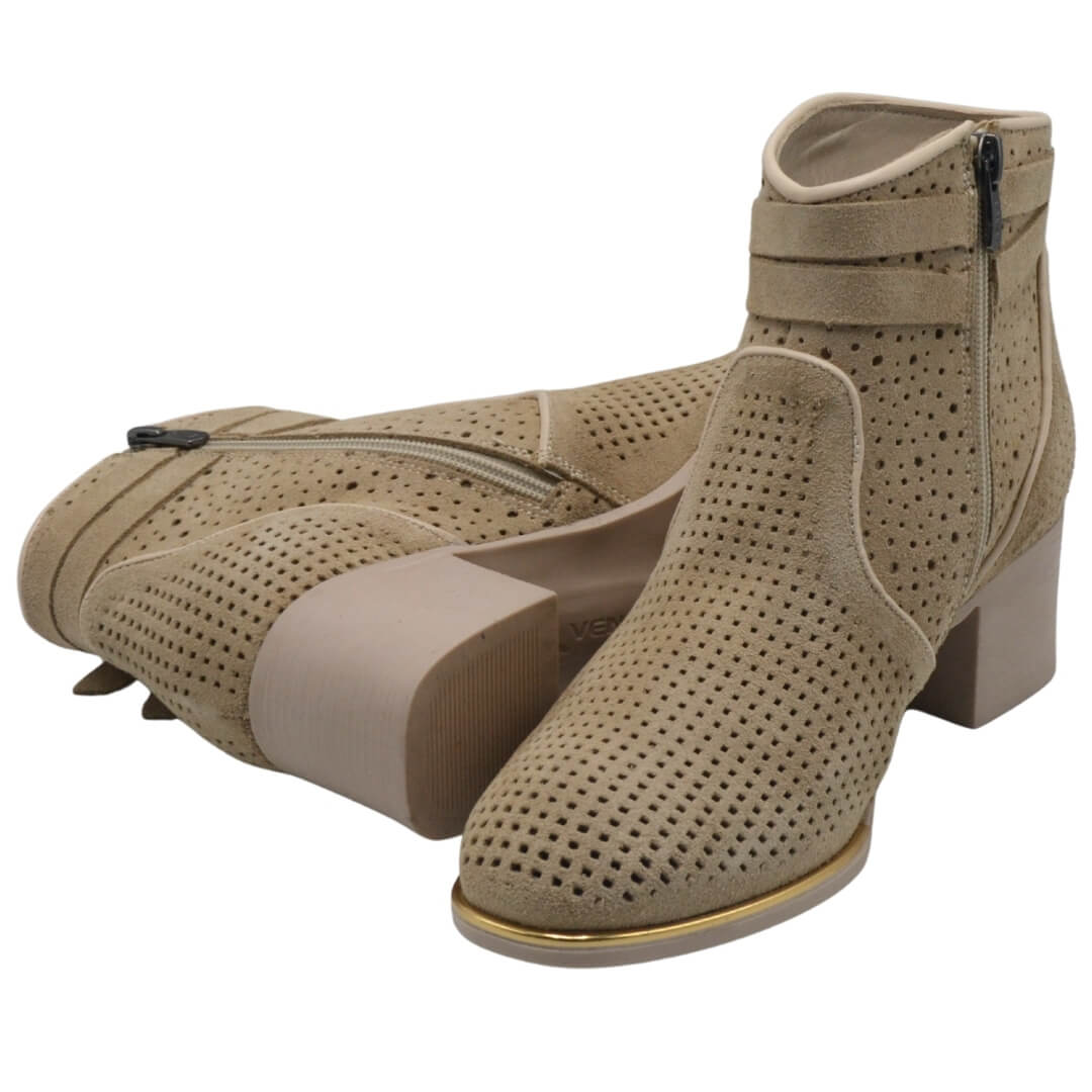 Venüs Deri Kadın Yazlık Casual Bot Taş 2512752Y - Thumbnail