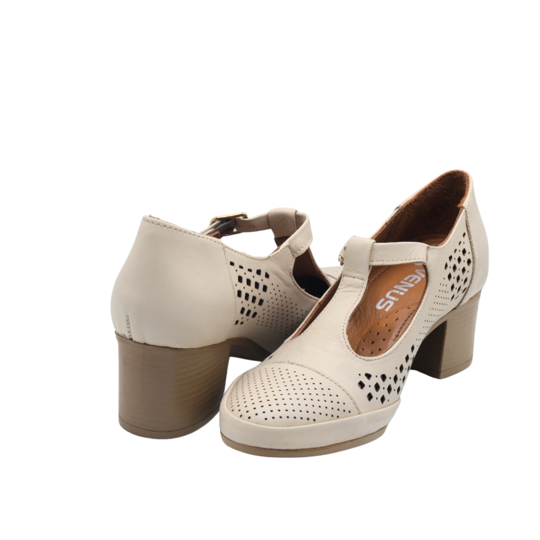 Venüs Deri Kadın Topuklu Ayakkabı Bej 1911923Y Venüs Deri Kadın Topuklu Ayakkabı Bej 1911923Y