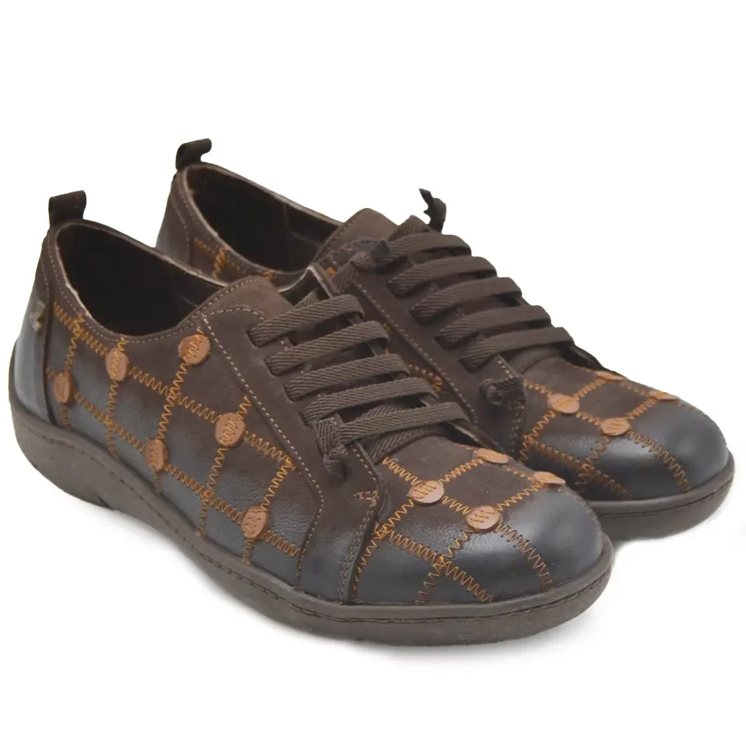 Venüs Deri Kadın Süet Casual Ayakkabı Kahve 2152806K