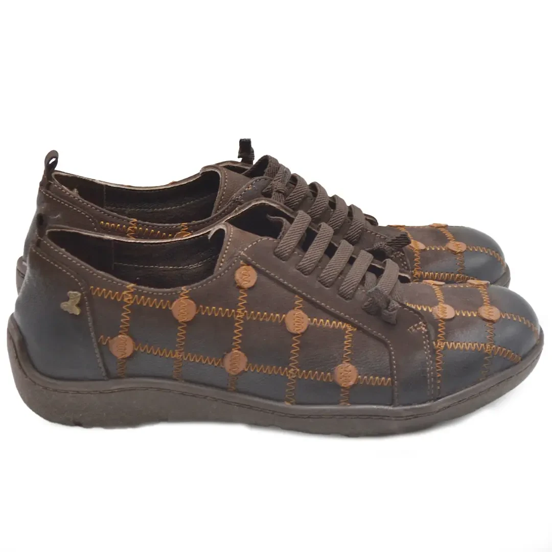 Venüs Deri Kadın Süet Casual Ayakkabı Kahve 2152806K